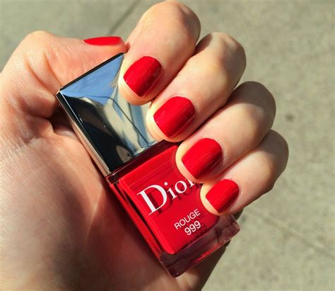 dior red dahlia nail polish|Dior manicure essentials.